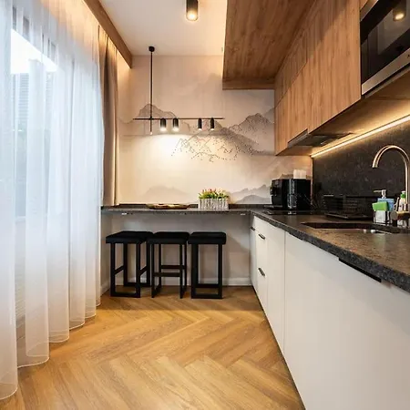 公寓 Two Bedroom With Terrace- Tatra View - Ksiezycowe - 24e-1 扎科帕内